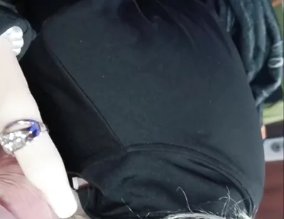 Hannah Plays with My Sperm!