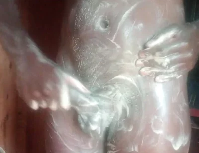Stroke That Big Black Dick in the Shower and Cum