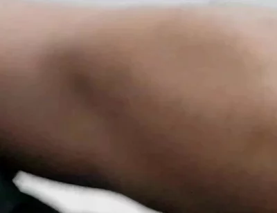 Dani in Black Pantyhose with Big Cum