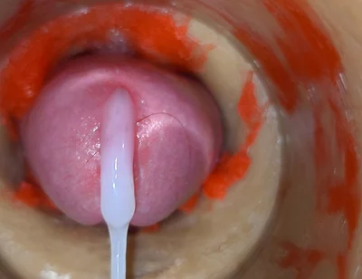 Camera Deep Inside Tight Pussy Captures Huge Cum Explosion 4K