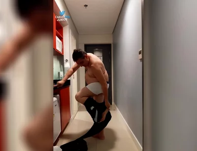 Hot Daddy Getting Naked