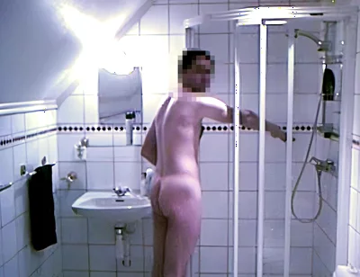 Humping Pee and Shower Masturbation