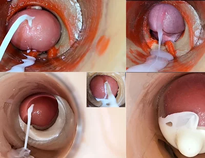 Cumfeti Dripping Creampie Compilation- Endoscopy View