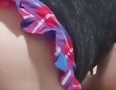 My Ass in the Foreground, and I Show How I Enjoy My Toy