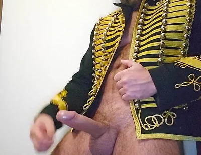 Daddy Huge Cock Masturbating