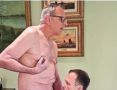 Stepdaddy Moans When His Boy Sucks His Dick Jay Taylor