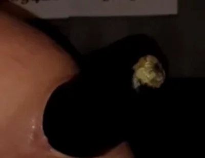 2 Huge Anal Eggplants Insertion ..big Anal Stretching!!