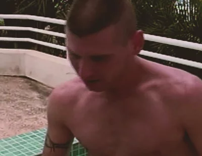 Gay Island Scene-4_gay Anal Threesome in the Pool with a Latino Friend