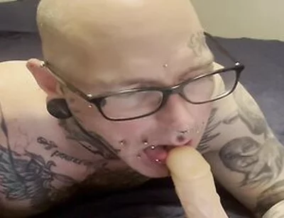 Split Tongue Smoking Blowjob
