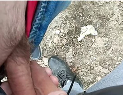 Old Man Fucks My Foreskin - Enjoying Uncut Cock - Cum On Uncut Dick