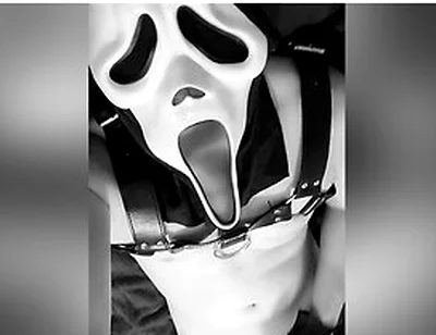 Ghost Face Jerks Off Onto Your Face