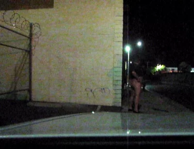 Nighttime Sidewalk Cum