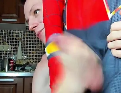 Play and Jerk off Your Superhero's Dick!