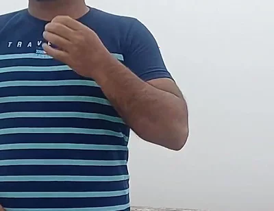 Indian Daddy Takes off His Clothes in Freezing Winter Fog