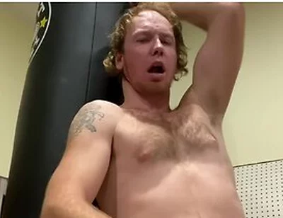 Gym Bro Jerk Off Breath Play