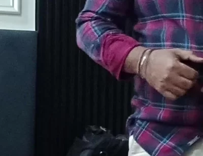 Mature Indian Daddy Jerking off Alone in His Room 4K Video