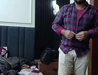 Mature Indian Man Jerking off Alone in His Room 4K Video