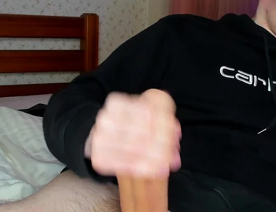 Alone in Dorm 18yo Edges to Shaking Orgasm