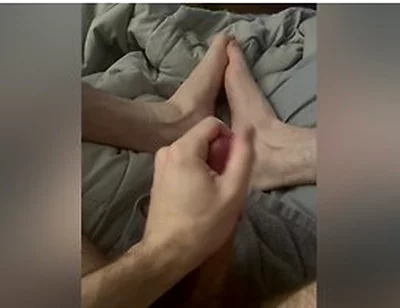 Hairy Groaning Creamy Cumshot