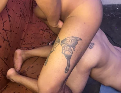 Tattooed Fucks Me in His Furniture