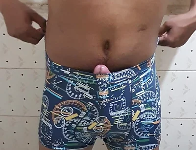 My Cock Is Waiting for You - Indian Boy Masturbated in Bathroom
