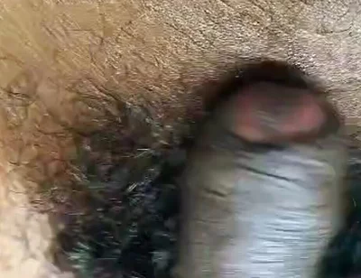 Black Dick Masturbation with Cum Overload