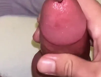 Teen CBT Edging Dick Sounding Cum