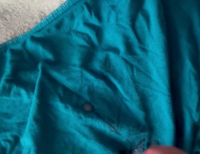 Cum on Wife’s Panties 3
