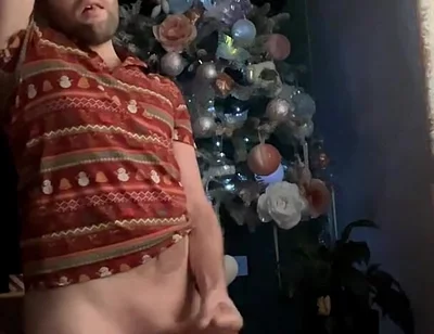 Christmas Time, Mistletoe and Cock