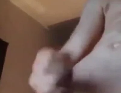 Strip with shaved masturbation
