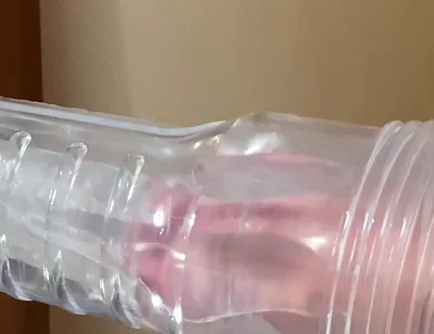 Hairy Bear Pumps the Fuck Out of His Fleshlight