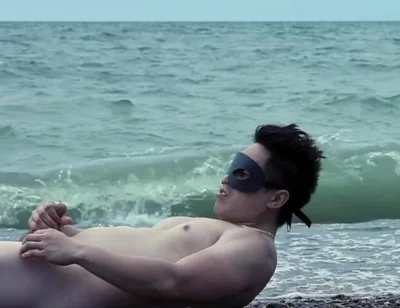 Spotted: the Ocean’s Personal Hype Man. Waves Crashing, Muscles Glistening, and Absolutely Zero Chill.