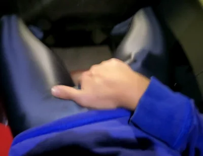 I Cum in Supertight Leggings on the Bus Getting Back From Training
