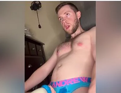 Cute Bro Made To Cum His Briefs