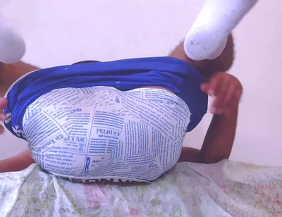 Very Horny - Sweat, Ripped Underwear and Peeing