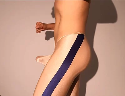 I Love These Leggings That Fit the Shape of My Cock.