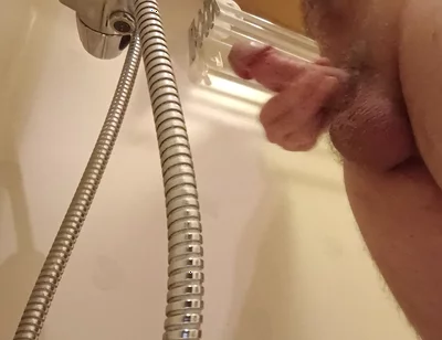 December Bathroom Cumshot