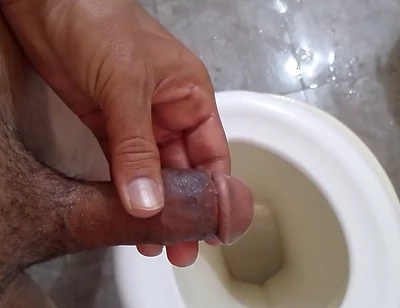 Bathroom Handjob