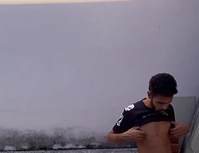 Jacking off in the Street of House