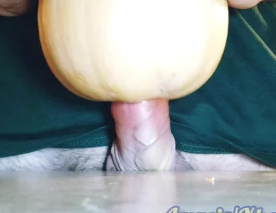 I Fucked the Pumpkin Again. I Couldn't Resist and Cummed in Her