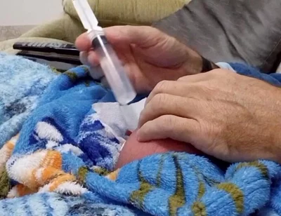 60cc Saline Injection in Each Egg