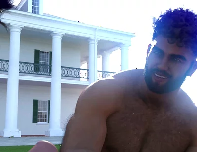 Ethan Playing with Two Muscle Daddies