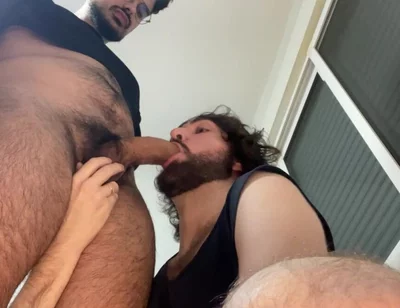 He Sucks My Dick and I Cum on His Ass