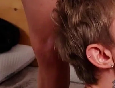 Friend Offer to Fuck Cute Stepbrother, Two Guys with Big Cocks Fuck Cute Guy's Tight Asshole