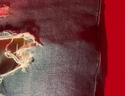 Amateur Boy Pissing in a Condom