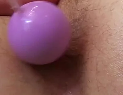 Smooth twink ass play and cum hard