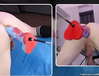 Mike Essex Tries an Impossible Dragon Dildo