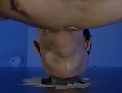 Sucking a Huge Black Cock in a Glory Hole