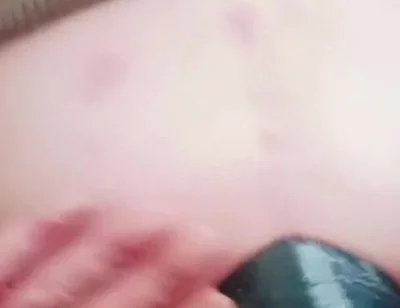 The Young Man's Big Ass Even Tries to Shove a Bottle of Yogurt Into His Little Butt.