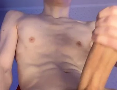 Rubbing the Cum Into My Smooth Skin After Sex